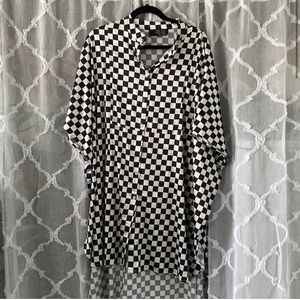 Checkered dressed in lala top
